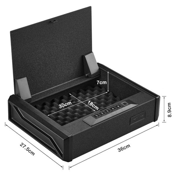 FocusOutdoor® Biometric Fingerprint 3-Way Access Gun Safe - Image 5