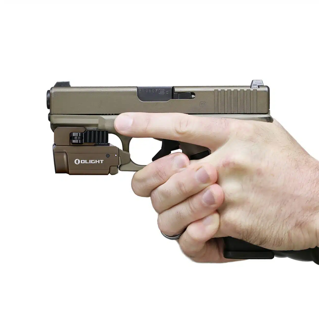 Olight Baldr Mini Tan 600 Lumen 130m Weapon Light - Image 8