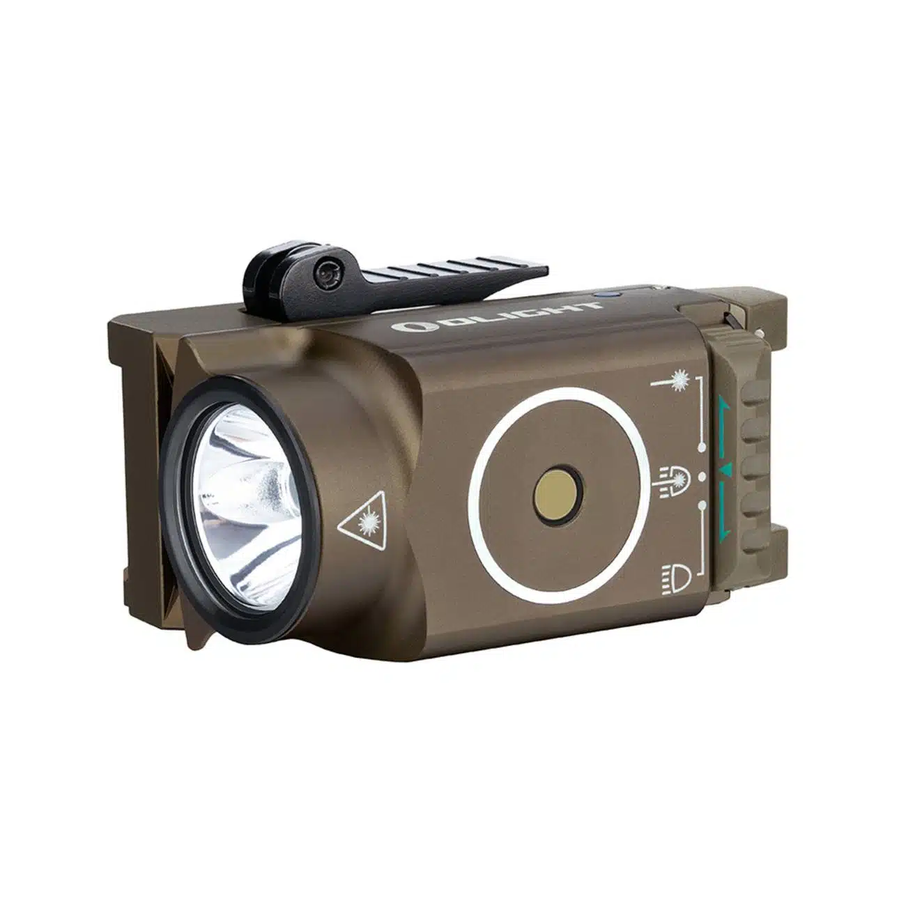 Olight Baldr Mini Tan 600 Lumen 130m Weapon Light - Image 9