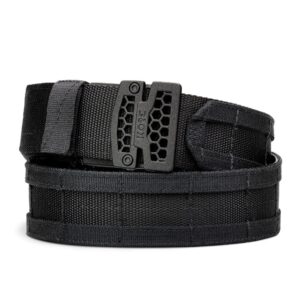 BLACK 2 PIECE MOLLE BATTLE BELT 1.75" - KORE ESSENTIALS