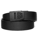 BLACK TACTICAL NYLON GUN BELT 1.5″- KORE ESSENTIALS (XL)