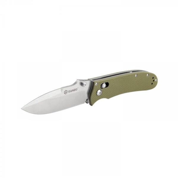 Ganzo D704 D2 Green Folding Knife for Outdoor Use - Image 3