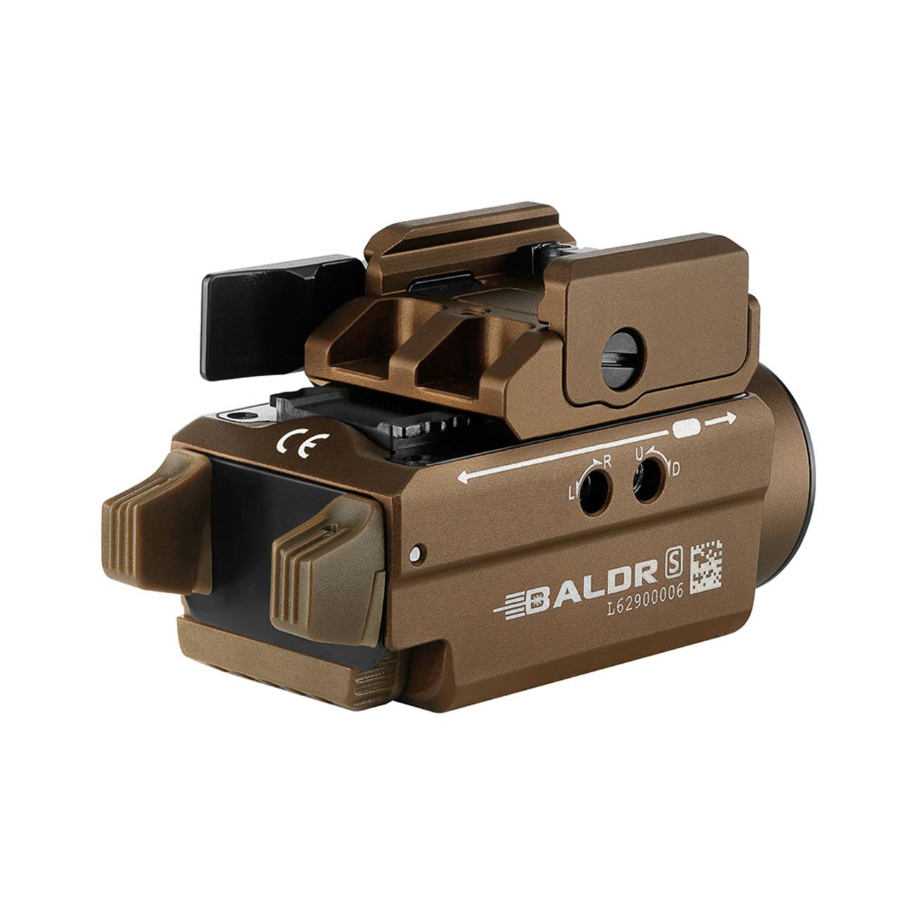 Olight Baldr S Desert Tan 800LM 130m Tactical Weapon Light - Image 4