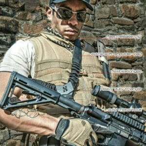 Sniper Gear Heavy Duty Sling 1 attachment point