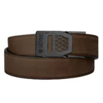 COFFEE BUFFALO LEATHER GUN BELT 1.5"- KORE ESSENTIALS