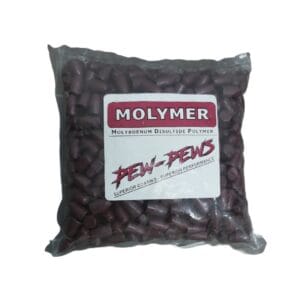 Molymer (9mm) Bullets 125gr Semi Flat Point (500)