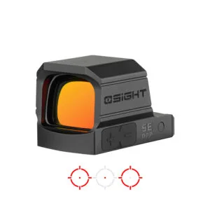 Olight Osight SE DPP Enclosed Red Dot Sight with Side-Loading Battery Multi-Reticle System