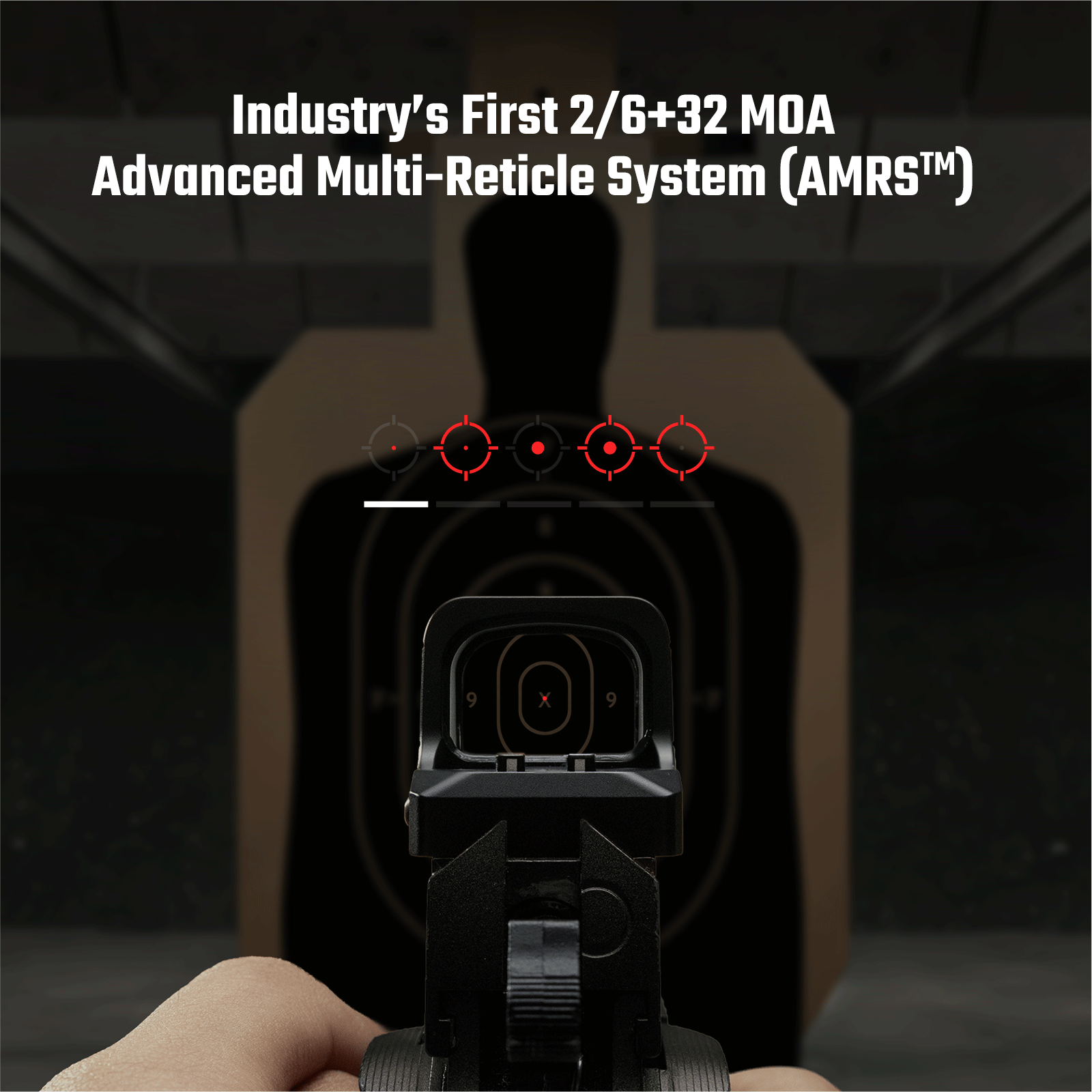 Olight Osight XE AMRS Enclosed Red Dot Sight with Side-Loading Battery RMR Footprint - Image 5