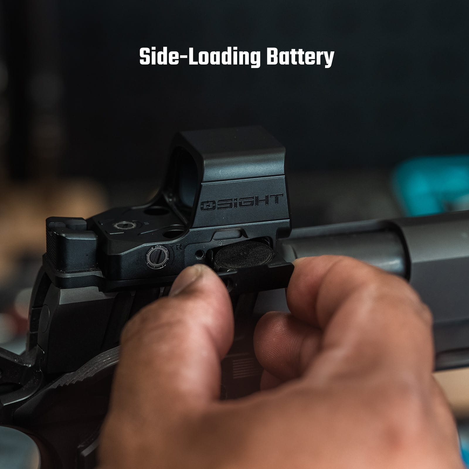 Olight Osight XE AMRS Enclosed Red Dot Sight with Side-Loading Battery RMR Footprint - Image 4
