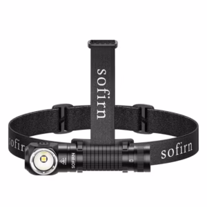 SOFIRN HS45 3200 Lumens Headlamp with Active Fan Cooling – 223m Throw, 21700 5500mAh, Hybrid Right-Angle Carry