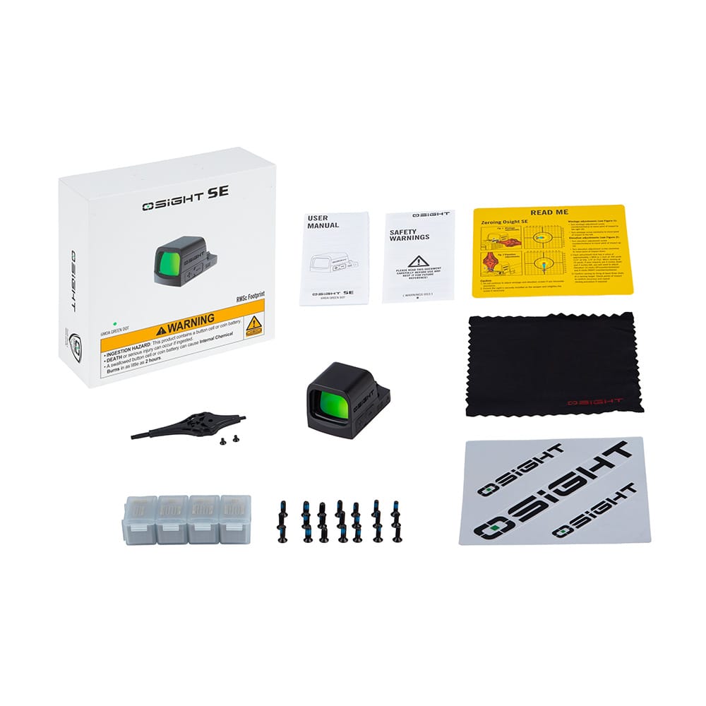 Olight Osight SE MRS Enclosed Red Dot Optic with RMSc Footprint and Replaceable Battery - Image 5