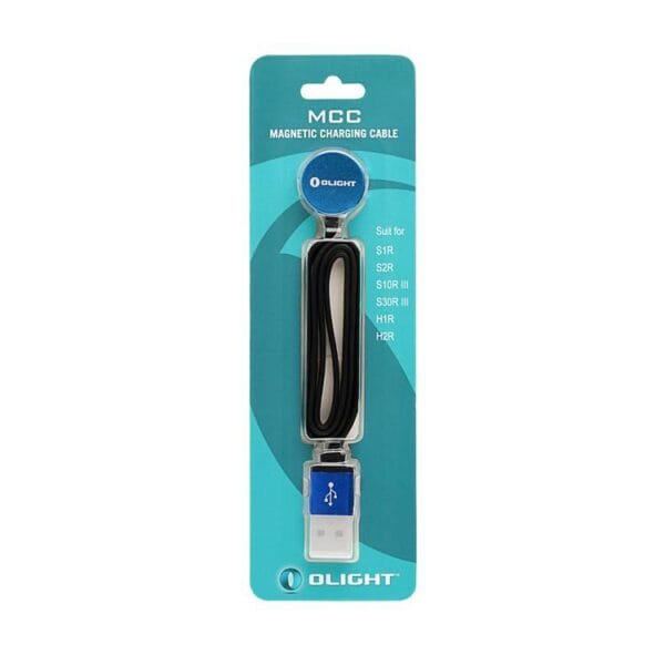 Olight MCC S, MCC 3 Magnetic Charging Cable for S-Series Baton and others