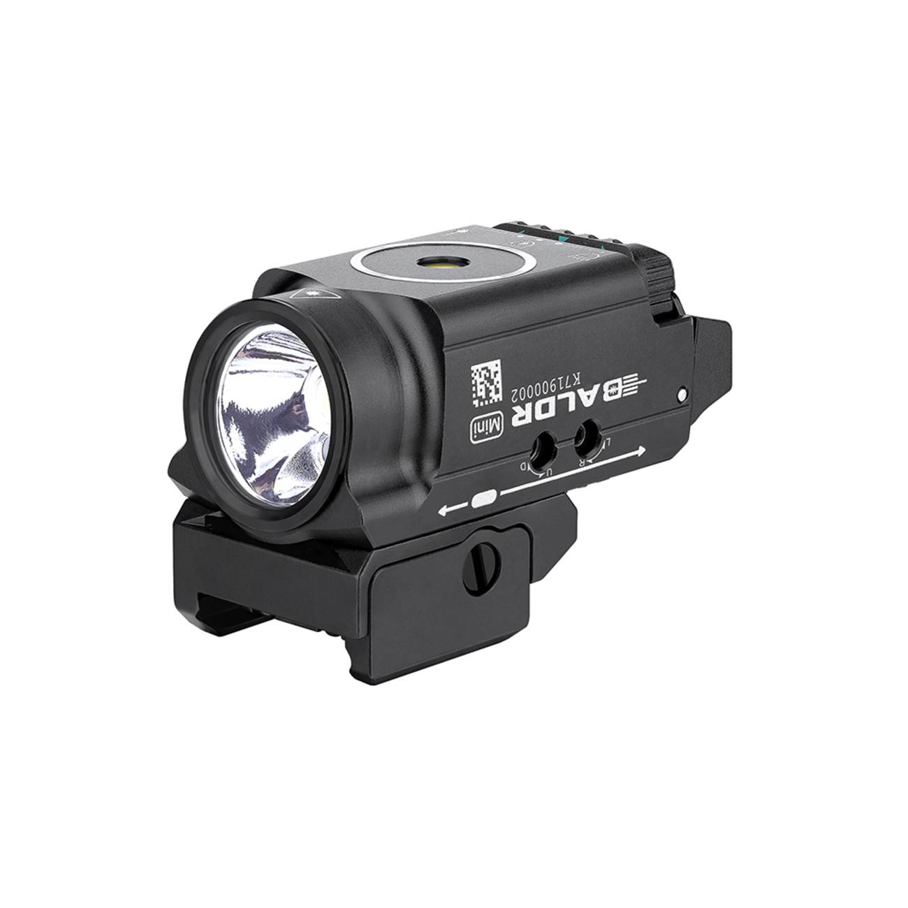 Olight Baldr Mini Black 600 Lumen 130m Weapon Light - Image 6
