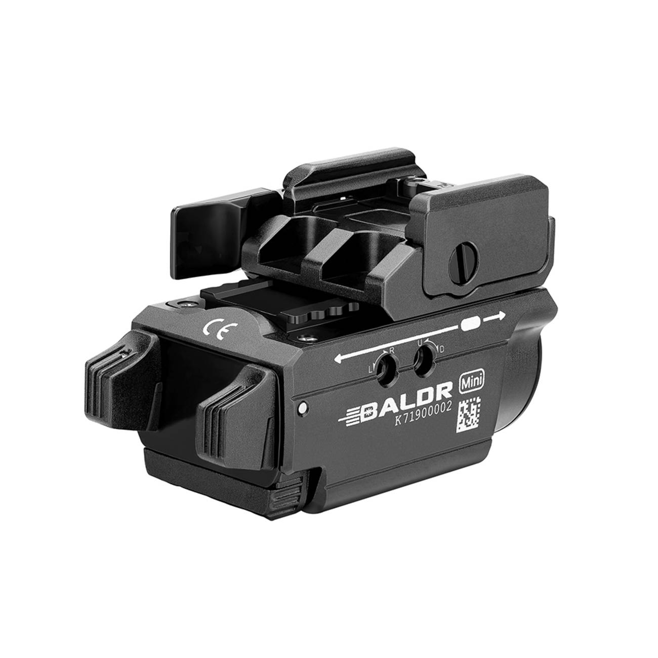 Olight Baldr Mini Black 600 Lumen 130m Weapon Light - Image 13