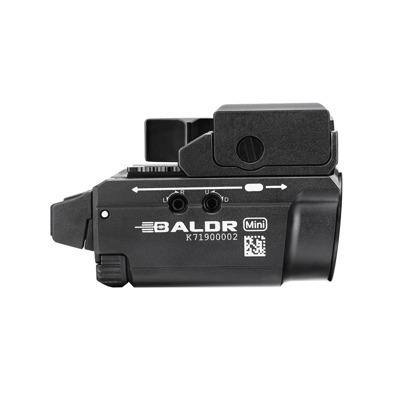 Olight Baldr Mini Black 600 Lumen 130m Weapon Light - Image 15