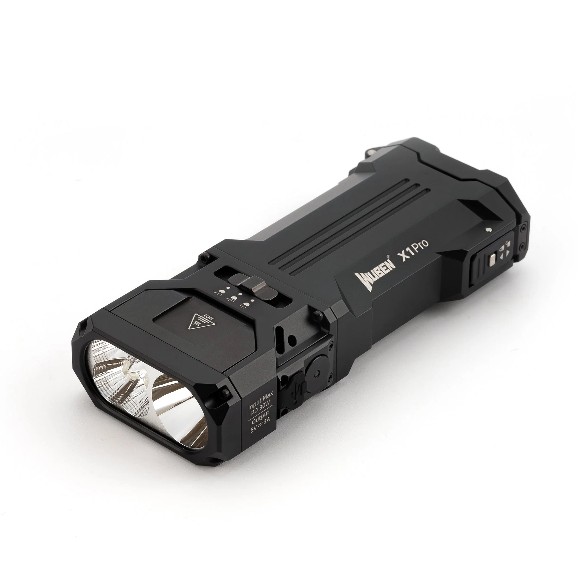 WUBEN X1 PRO 12300 Lumens EDC Flashlight with Dual Spotlight & Floodlight Modes – 2x 21700 Batteries - Image 18