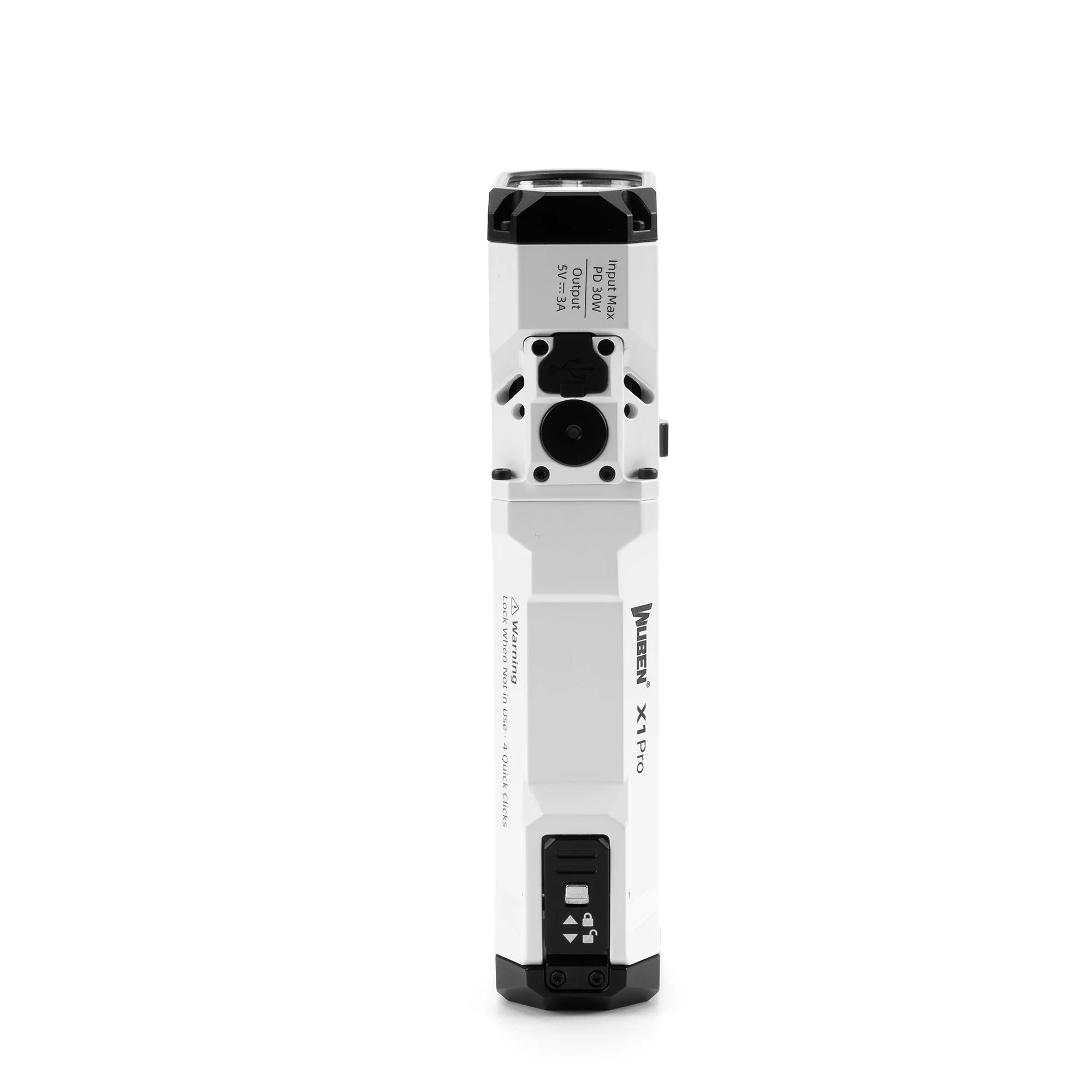 WUBEN X1 PRO 12300 Lumens EDC Flashlight with Dual Spotlight & Floodlight Modes – 2x 21700 Batteries - Image 9